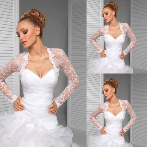 Elegant wedding dress - wedding, jacket