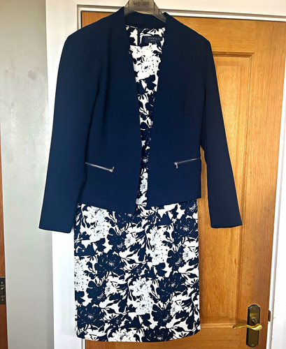 Viyella petites navy - 12, navy/white