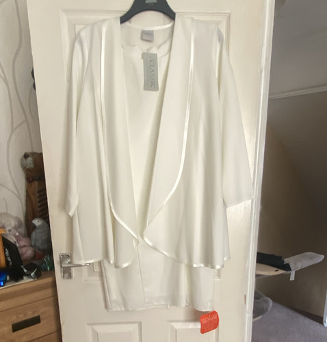Classic white sheath dress - sheath,