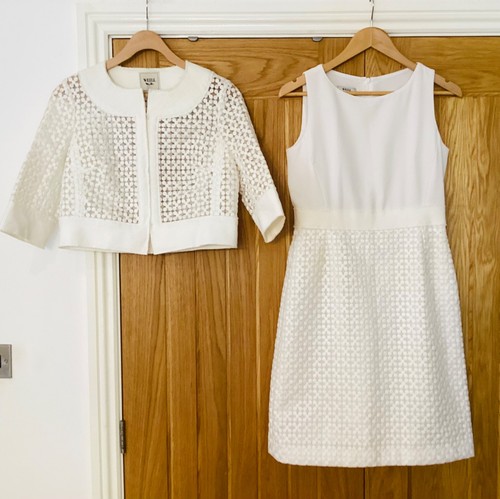 Weill ivory white suit - , dress