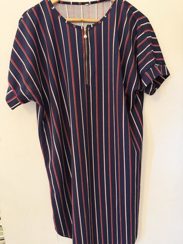 Navy red white striped - navy, jacket