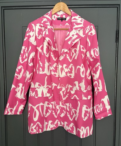 Cameo rose graffiti print - rose,