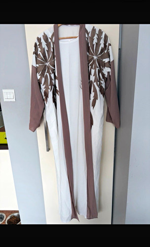 Women white brown floral - white/brown,