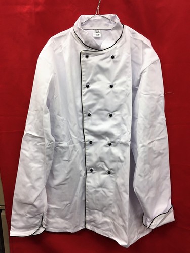New white unisex chef - white,